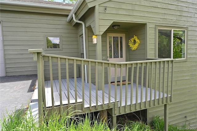 23846 Genesee Village Rd, Golden, CO 80401 - property entrance featuring a deck