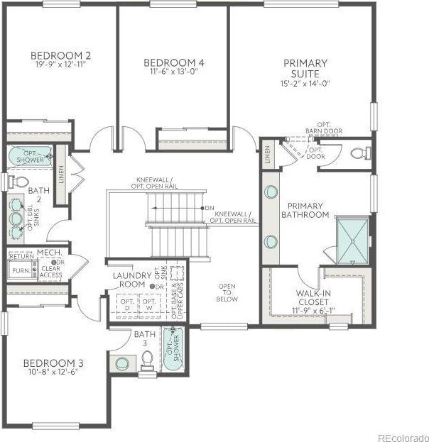 3442 N Gold Bug Ct, Aurora, CO 80019 - property floor plan
