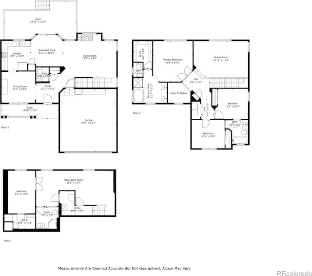 3543 Foxridge Trl, Highlands Ranch, CO 80126 - view of home floor plan