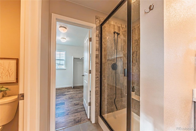 638 W 175th Ave, Broomfield, CO 80023 - bathroom featuring a stall shower and tile patterned flooring
