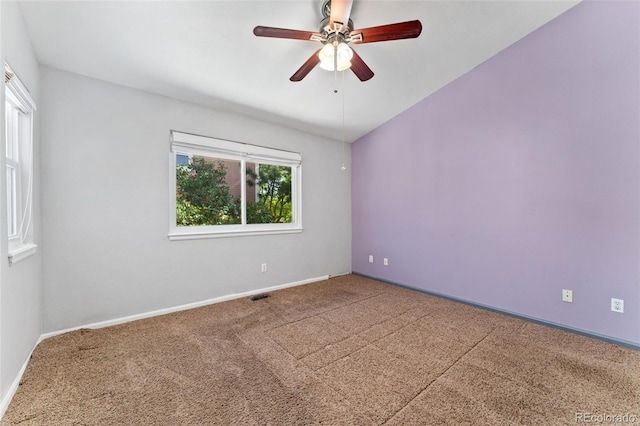 4195 W 111th Cir, Westminster, CO 80031 - spare room with carpet, ceiling fan, and baseboards