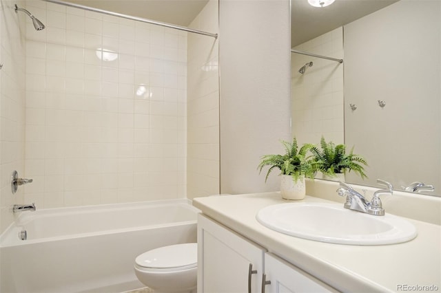 6689 Backcountry Loop, Colorado Springs, CO 80927 - full bathroom featuring vanity and bathtub / shower combination