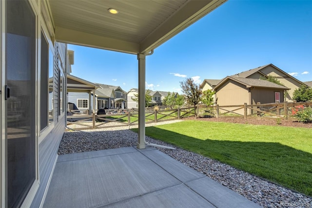 6689 Backcountry Loop, Colorado Springs, CO 80927 - view of patio / terrace with a residential view