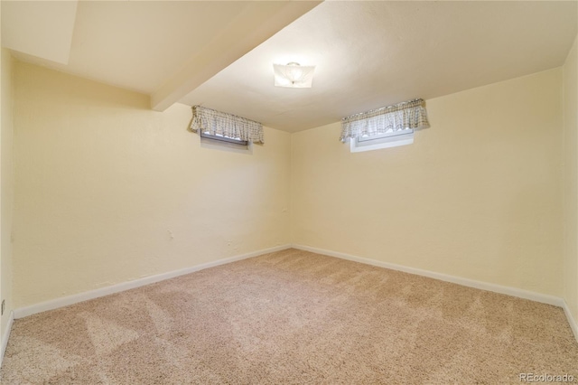 2285 N Monaco Pkwy, Denver, CO 80207 - basement featuring carpet flooring and baseboards