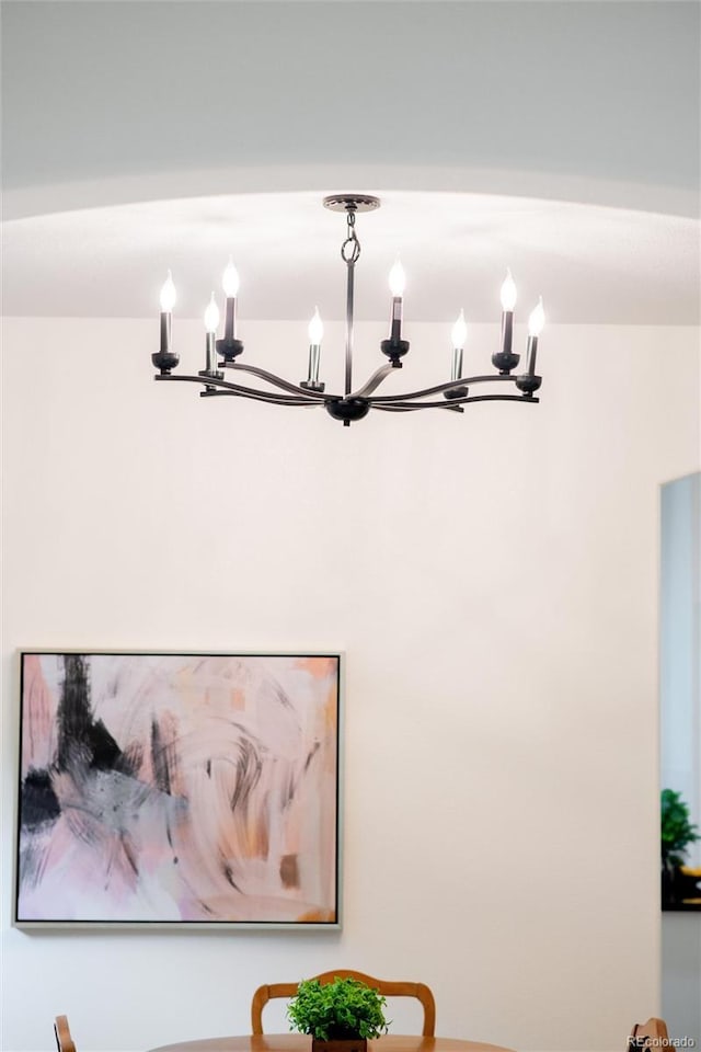 7420 S Houstoun Waring Cir, Littleton, CO 80120 - detailed view of a chandelier