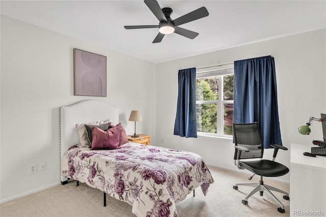 7420 S Houstoun Waring Cir, Littleton, CO 80120 - bedroom featuring carpet and a ceiling fan