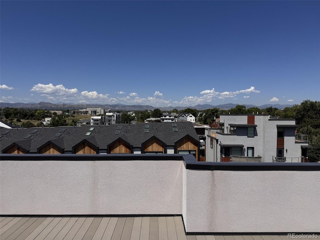 1284 Tennyson St Unit 1, Denver, CO 80204 - balcony featuring a mountain view