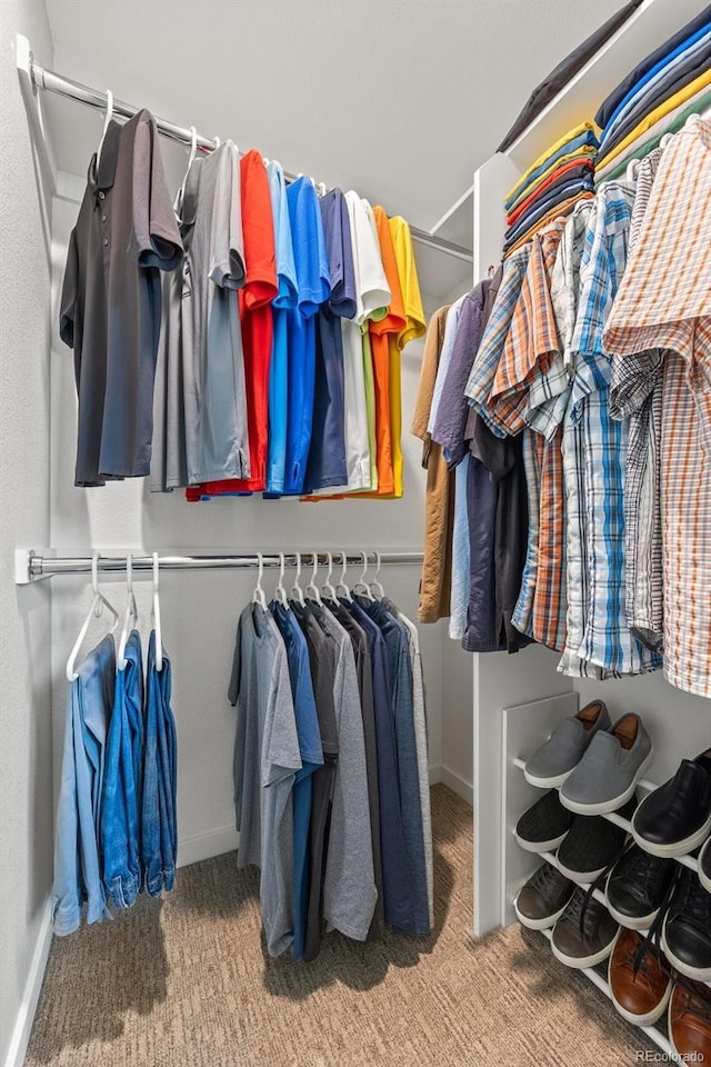 2528 Concord Cir, Lafayette, CO 80026 - walk in closet featuring carpet flooring