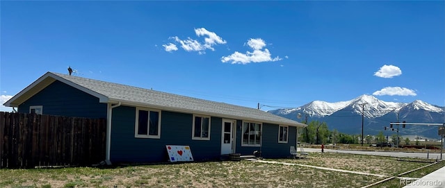 98 Baylor Dr, Buena Vista, CO 81211 - back of house featuring a mountain view