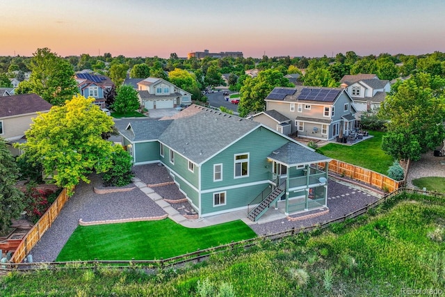 1838 Mountain Daisy Ct, Highlands Ranch, CO 80129 - aerial view of residential area