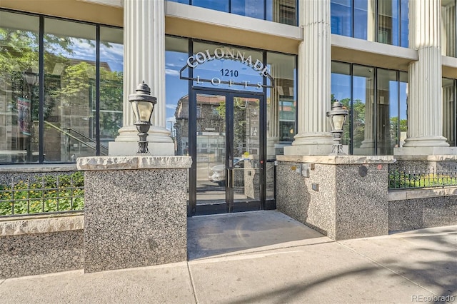 view of entrance to property