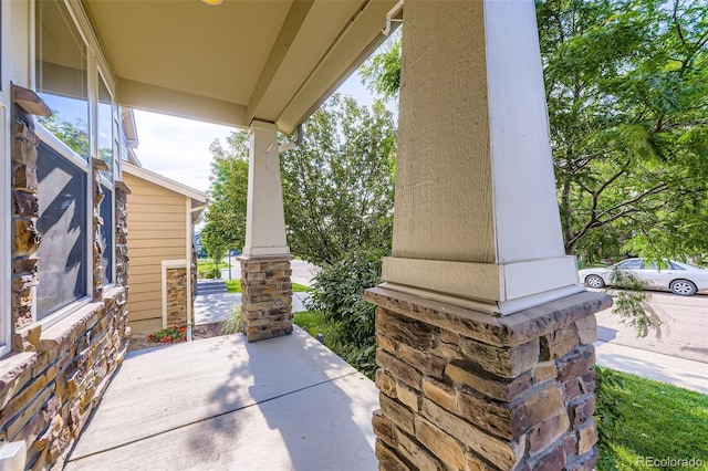 3514 E 141st Dr, Thornton, CO 80602 - view of covered porch