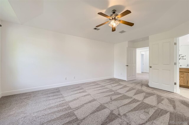 3514 E 141st Dr, Thornton, CO 80602 - unfurnished room featuring light carpet and ceiling fan