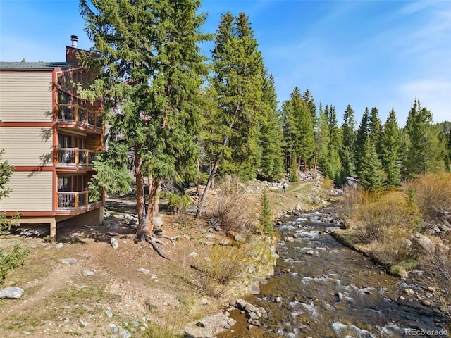 805 Columbine Rd Unit 202, Breckenridge, CO 80424 - view of yard with a balcony