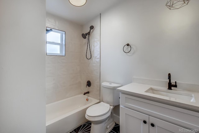 4435-4455 Elizabeth, Denver, CO 80206 - full bathroom featuring vanity and washtub / shower combination