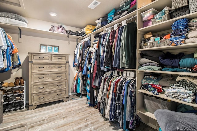 8395 E 132nd Pl, Thornton, CO 80602 - walk in closet featuring light wood-style floors