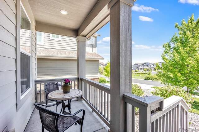 3325 Umber Cir, Castle Rock, CO 80109 - view of covered porch