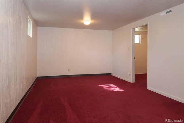1227 Holmes Dr, Colorado Springs, CO 80909 - carpeted spare room featuring baseboards