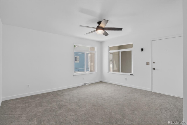 7902 Chase Cir Unit 152, Arvada, CO 80003 - spare room featuring ceiling fan and carpet