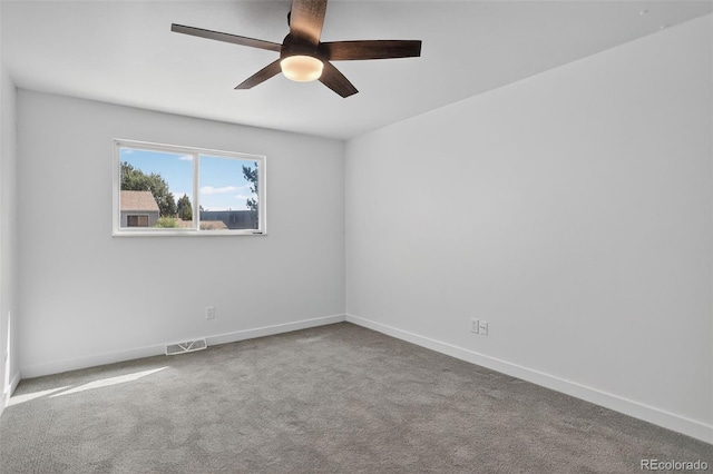 7902 Chase Cir Unit 152, Arvada, CO 80003 - unfurnished room featuring a ceiling fan and carpet flooring