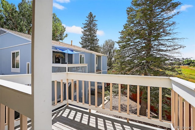 7902 Chase Cir Unit 152, Arvada, CO 80003 - view of wooden deck