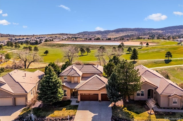 16611 Red Cliff Cir, Morrison, CO 80465 - view from above of property featuring a mountain backdrop