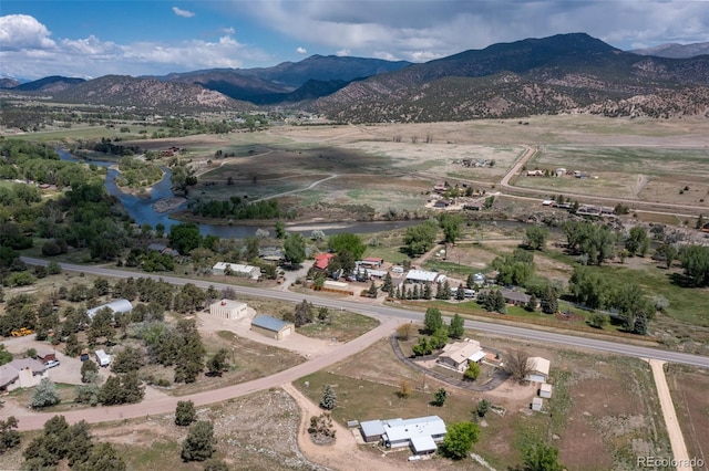 246 Loop Dr, Howard, CO 81233 - aerial view of a mountainous background