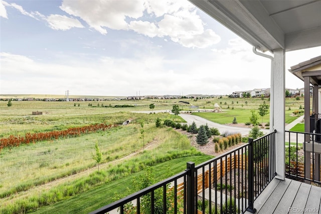 15006 Cast Pebble Cir, Parker, CO 80134 - balcony featuring a view of countryside
