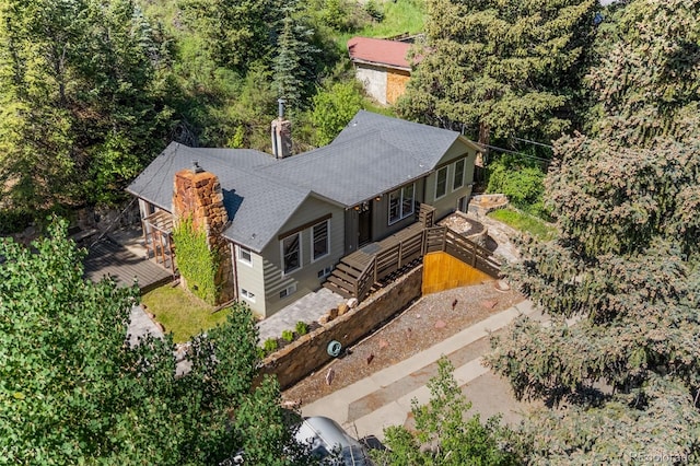 55 Two Moon Rd, Idaho Springs, CO 80452 - aerial view of property and surrounding area