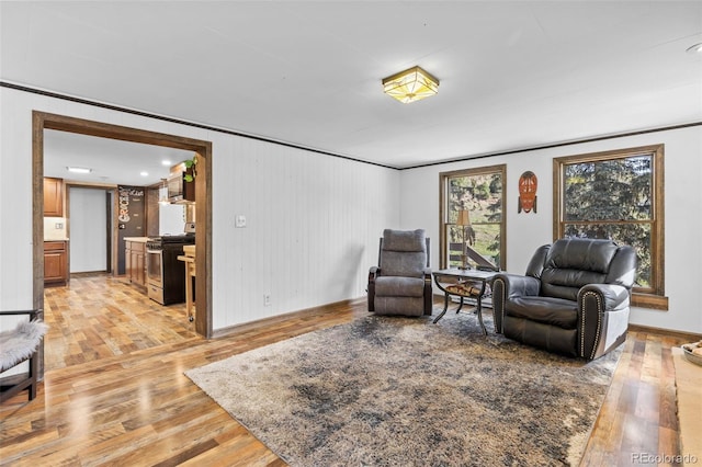 55 Two Moon Rd, Idaho Springs, CO 80452 - sitting room with light wood-style floors