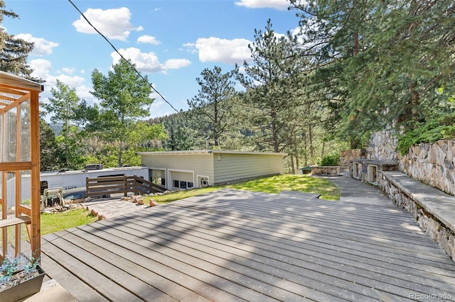 55 Two Moon Rd, Idaho Springs, CO 80452 - view of deck
