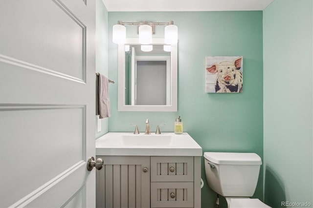 6880 E Appleton Cir, Centennial, CO 80112 - bathroom with vanity and toilet