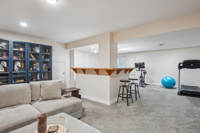 6880 E Appleton Cir, Centennial, CO 80112 - carpeted living area featuring baseboards