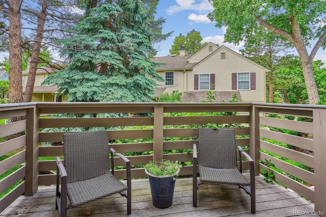 6880 E Appleton Cir, Centennial, CO 80112 - view of wooden deck