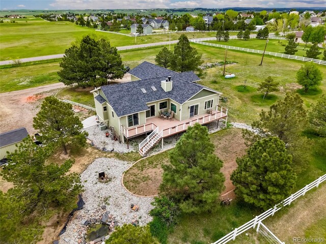 41504 Vista Rdg, Parker, CO 80138 - aerial view of property and surrounding area