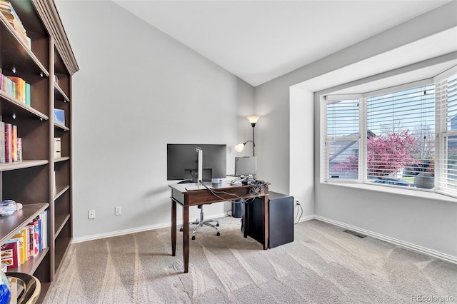 16655 W 2nd Ave, Golden, CO 80401 - office space with baseboards, visible vents, and carpet