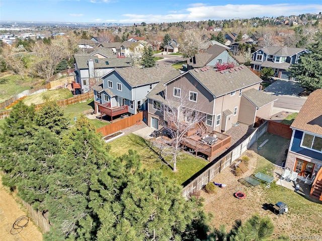 16655 W 2nd Ave, Golden, CO 80401 - birds eye view of property featuring a residential view