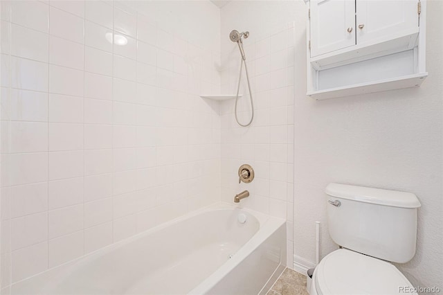 26004 E Elmhurst Pl, Aurora, CO 80016 - bathroom featuring toilet and shower / bath combination