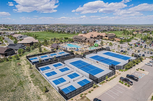 26004 E Elmhurst Pl, Aurora, CO 80016 - bird's eye view of a pool and a golf course