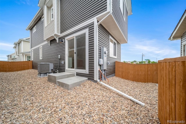 13029 E 103rd Pl, Commerce City, CO 80022 - rear view of house with cooling unit