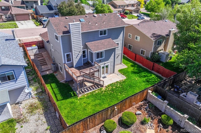 1065 Harbourne St, Colorado Springs, CO 80911 - aerial view of residential area