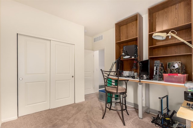 318 Thomas Ave, Keenesburg, CO 80643 - view of carpeted home office