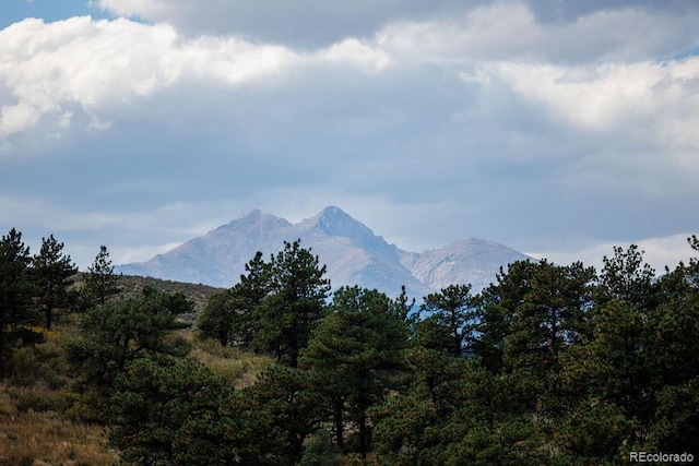 view of mountain feature