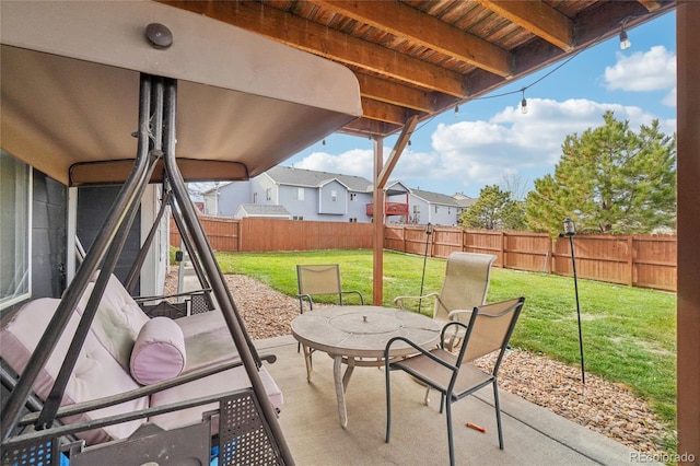 view of patio / terrace