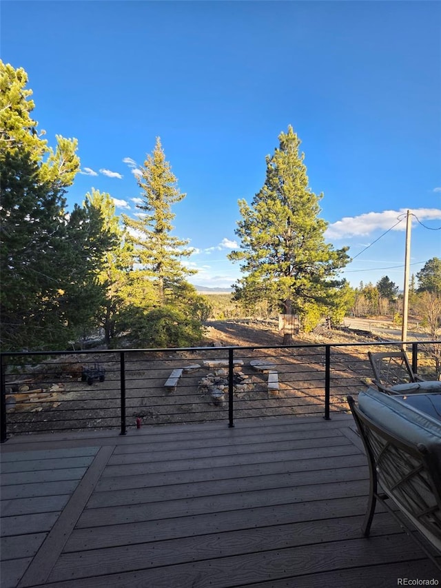 253 Bear Ln, Jefferson, CO 80456 - view of deck