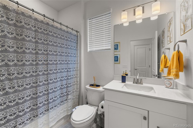 8132 Mt Harvard Rd, Littleton, CO 80125 - full bathroom featuring vanity and a shower with curtain