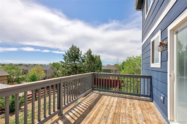 view of deck