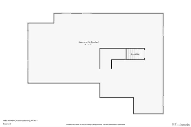 11911 E Lake Cir, Greenwood Village, CO 80111 - view of property floor plan
