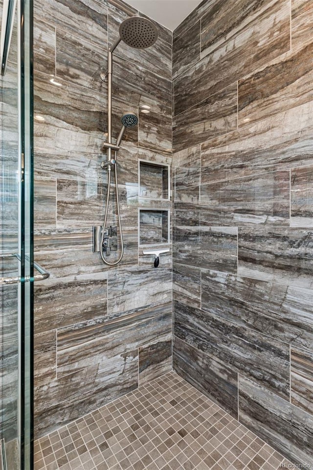 1373 S Garfield St, Denver, CO 80210 - bathroom with a tile shower