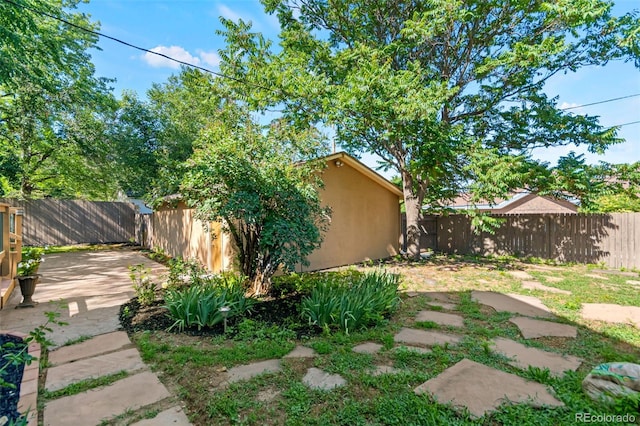 3039 W 22nd Ave, Denver, CO 80211 - fenced backyard featuring a patio